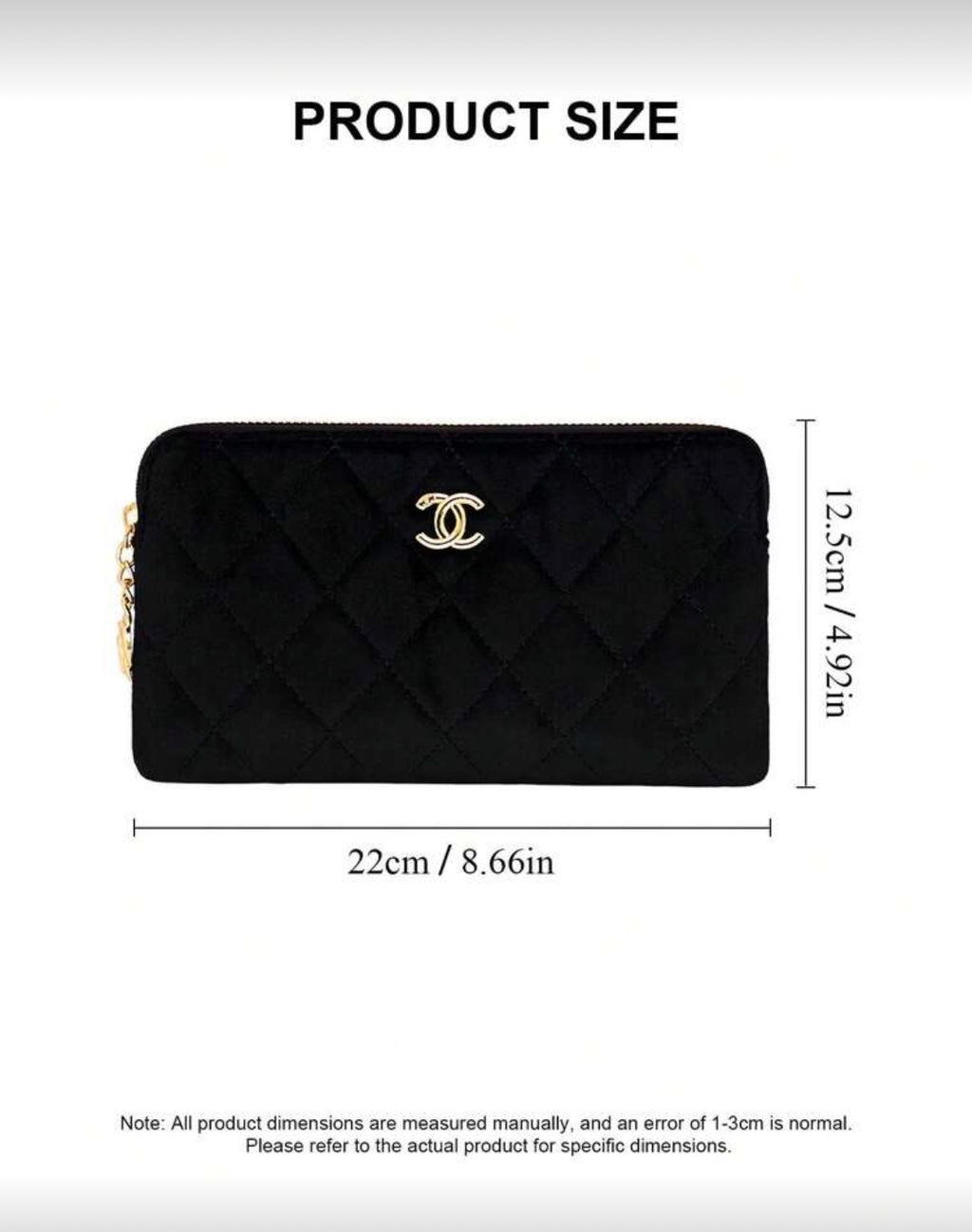 CHANEL Groot Pienk Reis Grimeersak Stel