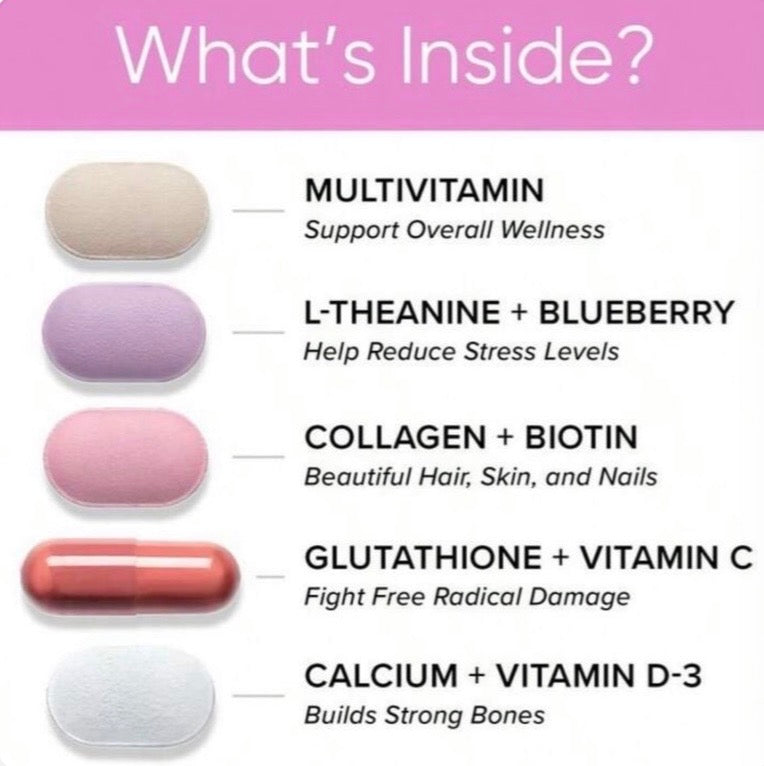 30+ Vitapak | Tablets & Capsule Combo