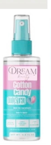 Cotton candy body spray