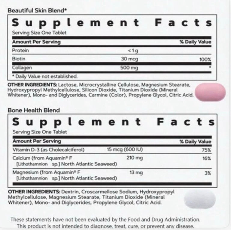 30+ Vitapak | Tablets & Capsule Combo