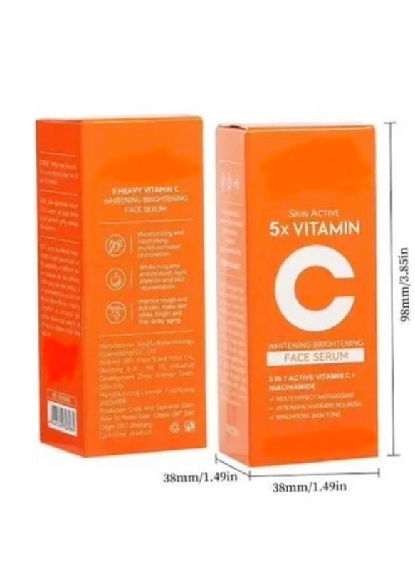 5x Vitamin C Face serum
